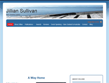 Tablet Screenshot of jilliansullivan.co.nz